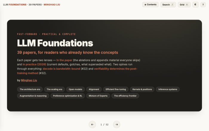 LLM Foundations deck